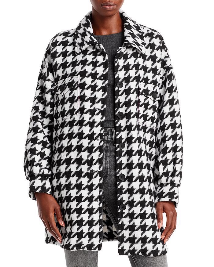 Houndstooth Shirt Jacket | Bloomingdale's (US)