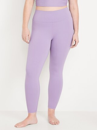 High-Waisted StudioSmooth 7/8 Leggings | Old Navy (US)