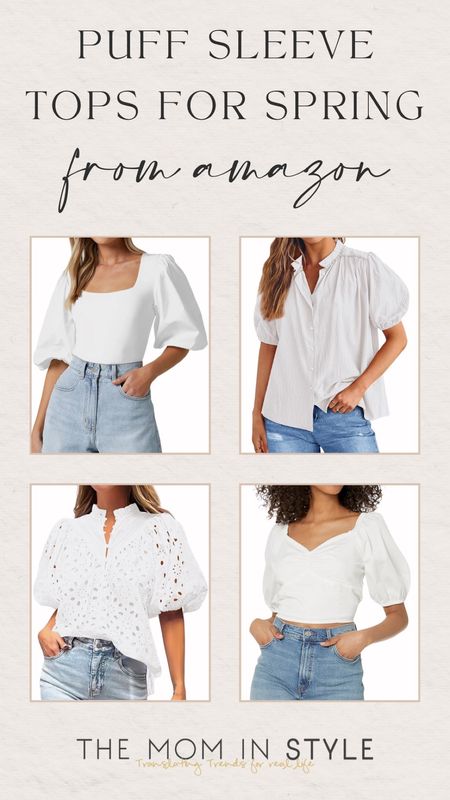 Amazon Puff Sleeve Tops 🌸

affordable fashion // amazon fashion // amazon finds // amazon fashion finds // spring outfits // spring fashion // spring outfit inspo // spring style // puff sleeve top // spring tops

#LTKfindsunder100 #LTKstyletip #LTKfindsunder50