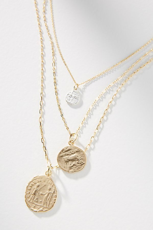 Relics Coin Necklace Set | Anthropologie (US)