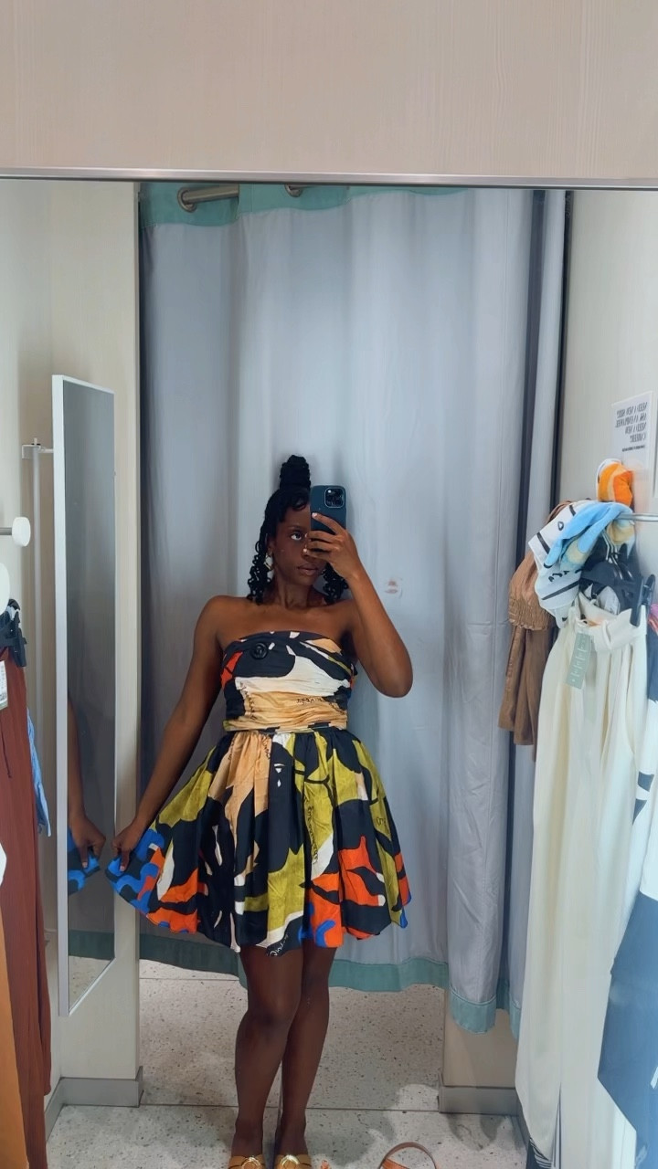 Casual summer dress with floral print 

#LTKFindsUnder100 #LTKVideo