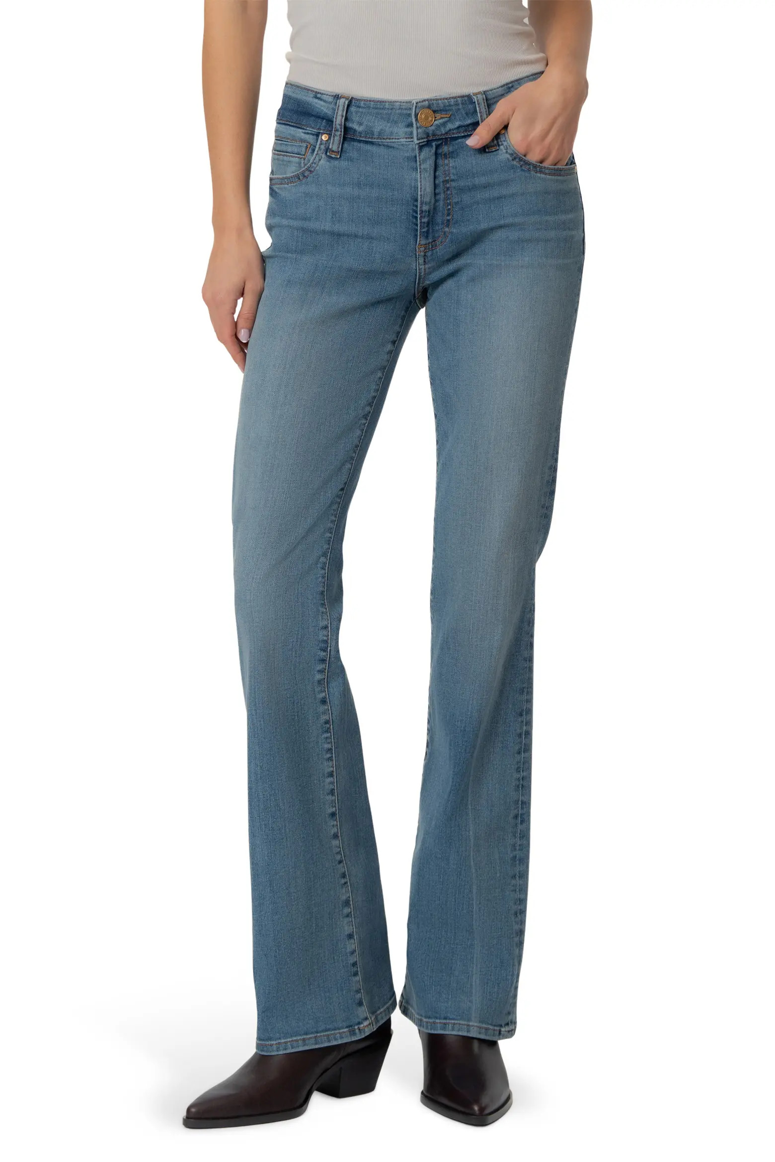KUT from the Kloth Natalie Low Rise Bootcut Jeans (Women) | Nordstrom | Nordstrom
