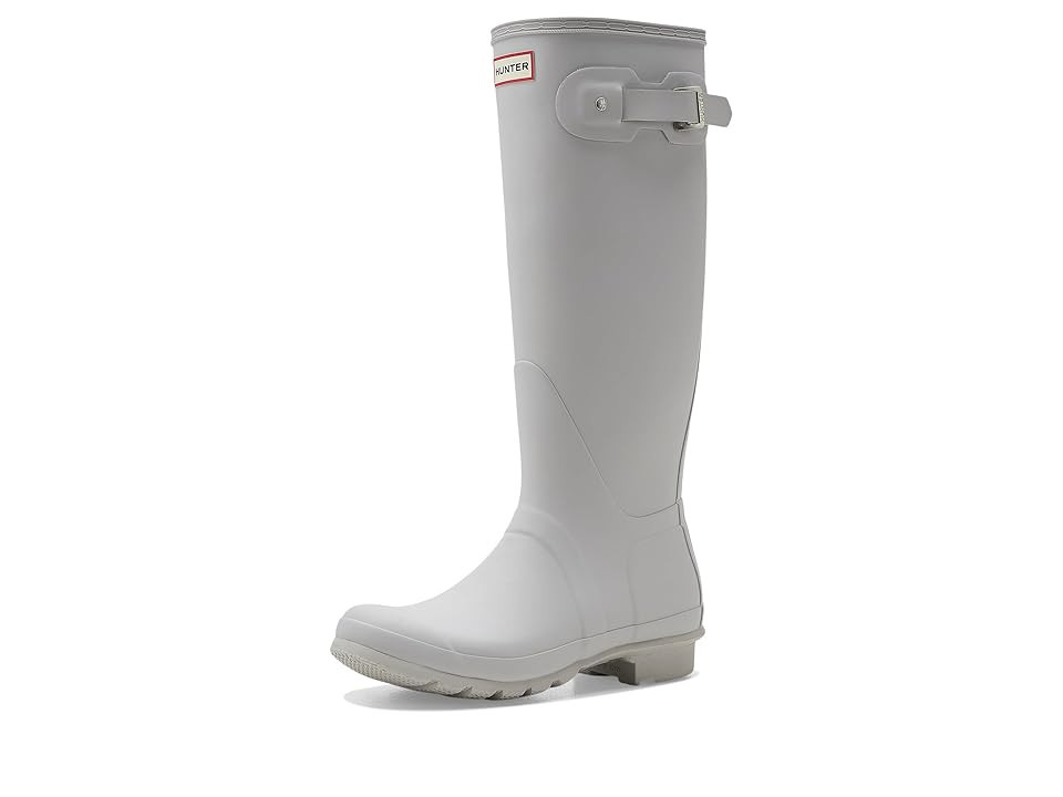 Hunter Original Tall Boots Women's Rain Boots Light Grey: 9 M | Zappos.com