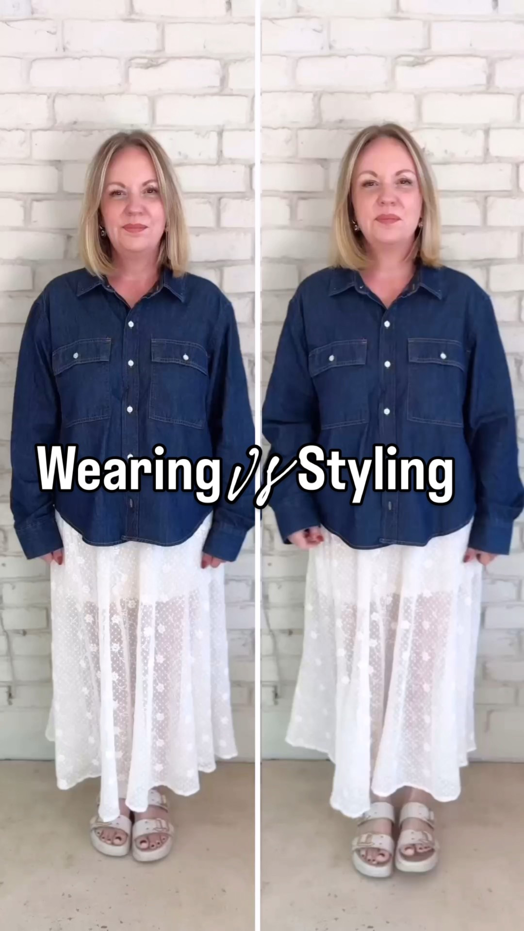 Large top; medium skirt

#LTKMidsize #LTKSeasonal #LTKOver40