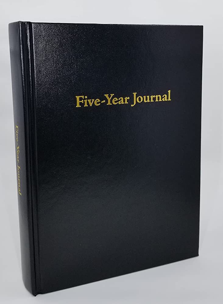 Hard Cover 5 Year Journal | The Easiest to Use Five Year Journal | Quick and Easy Five Year Daily... | Amazon (US)