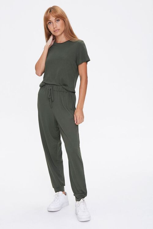 Crew Tee & Joggers Lounge Set | Forever 21 (US)