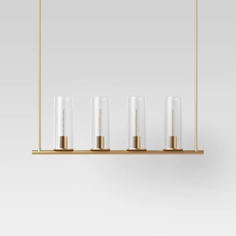 Lyndon Linear Chandelier Brass - Threshold™ | Target