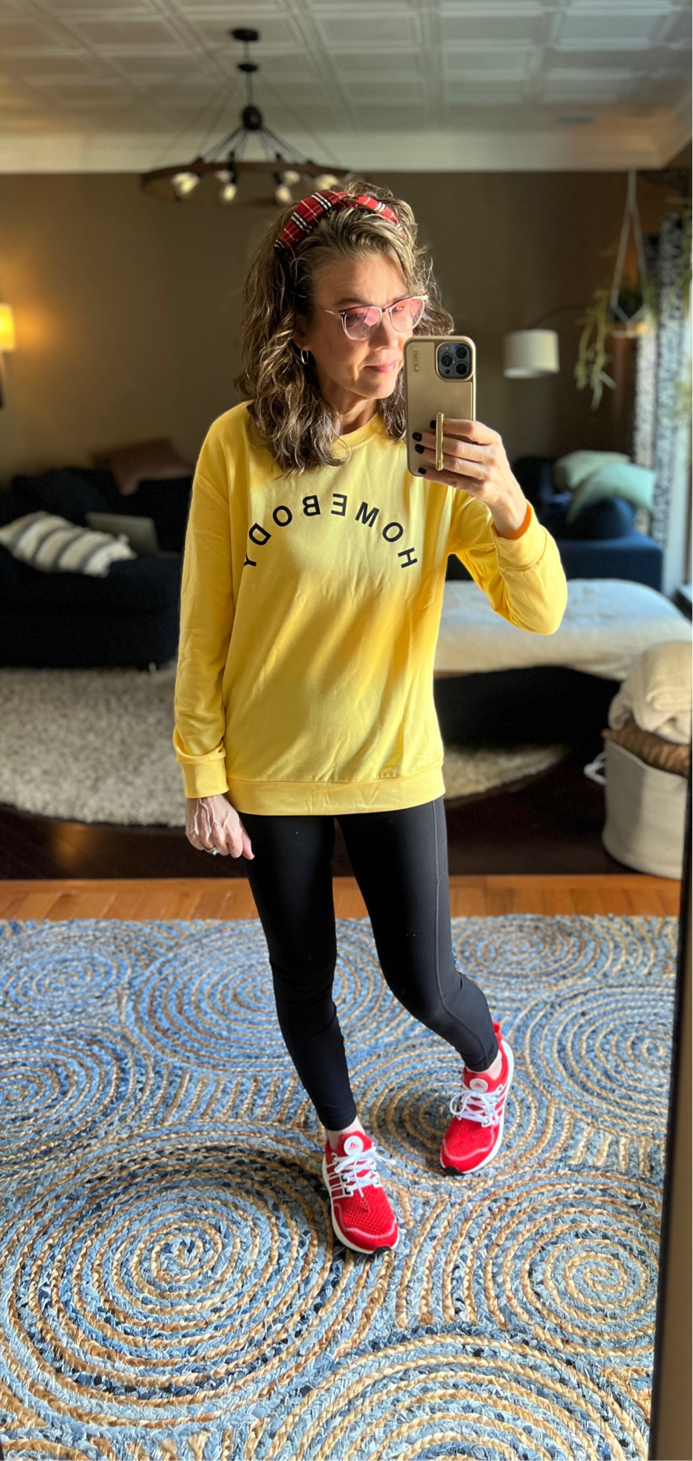 Cute lounging outfit, great for running errands too but it let’s everyone know you’d rather be at home  

#LTKshoecrush #LTKhome #LTKstyletip