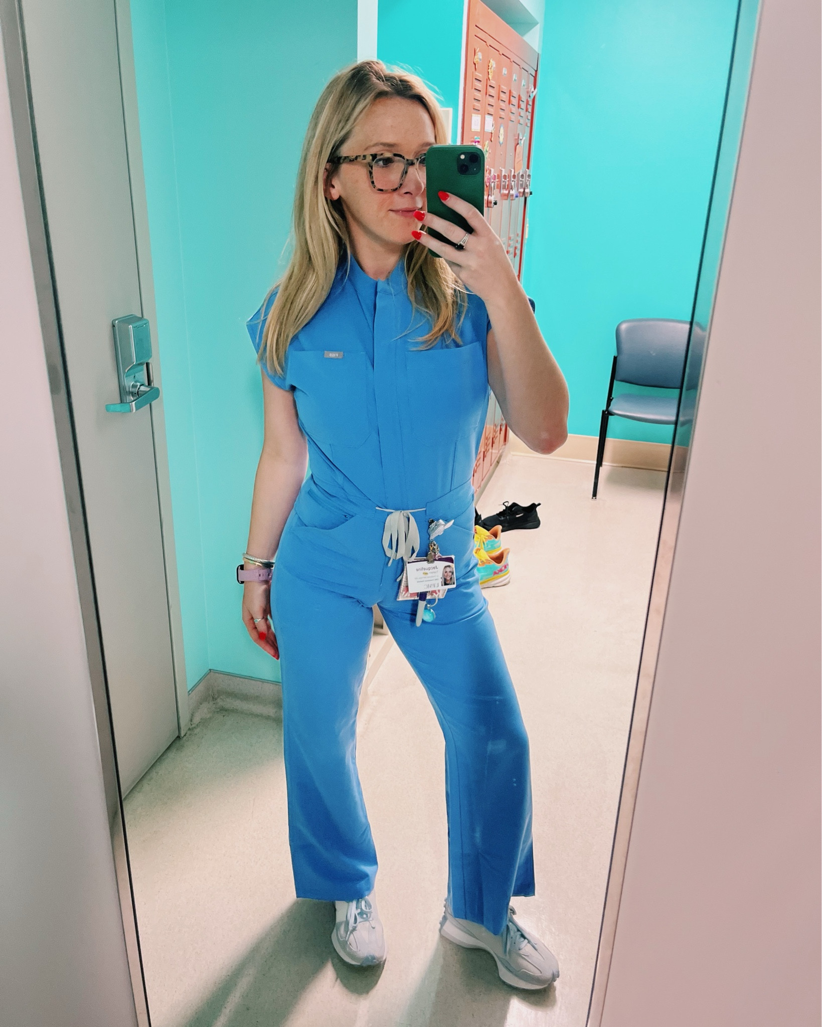 Nurse scrub jumpsuit @figs 
