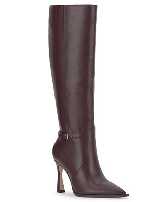 Women's Soavel Wide-Calf  Pointed Toe Tall Western Boots | Macy's