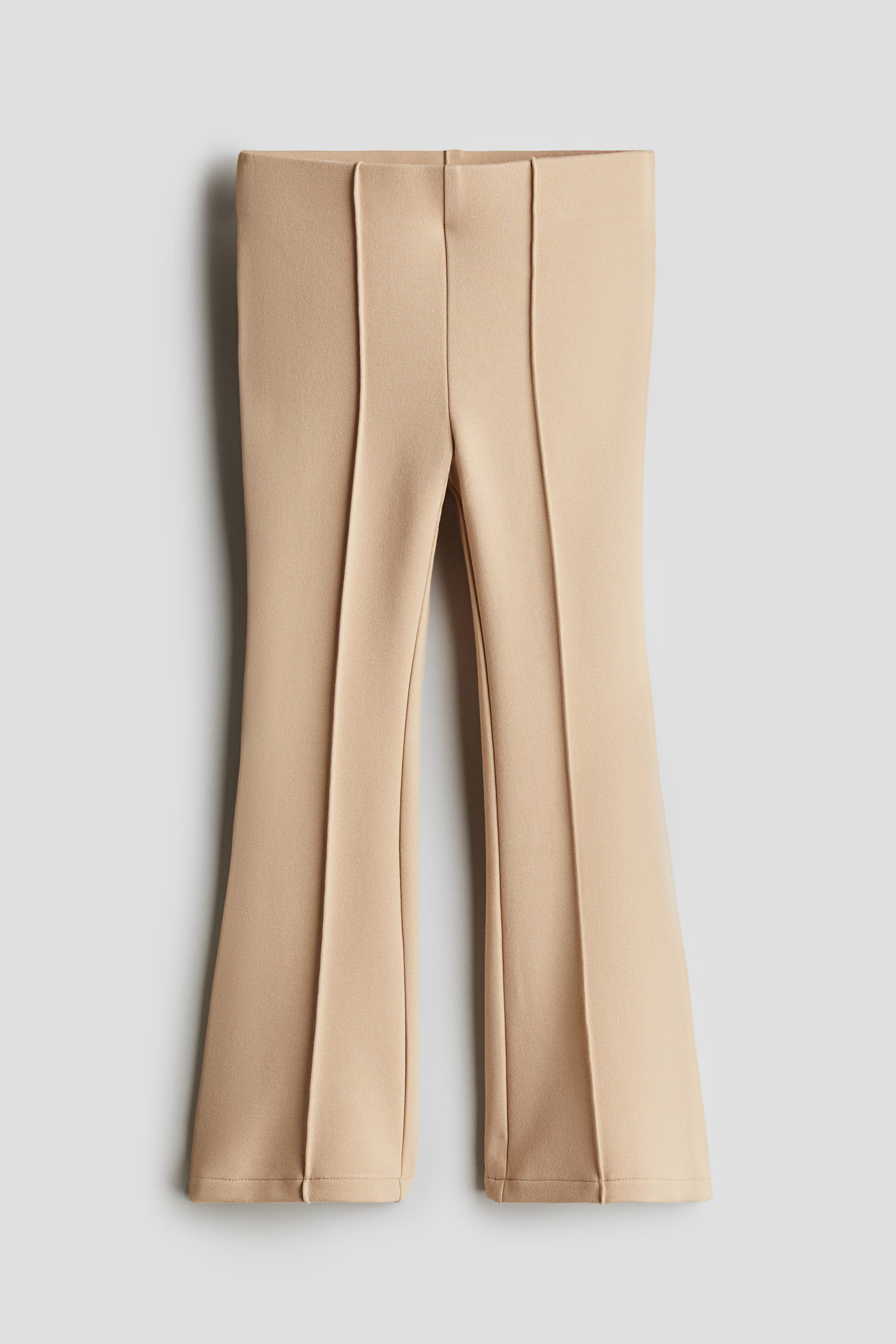Flared Ponte Leggings - Beige - Kids | H&M CA | H&M (US + CA)