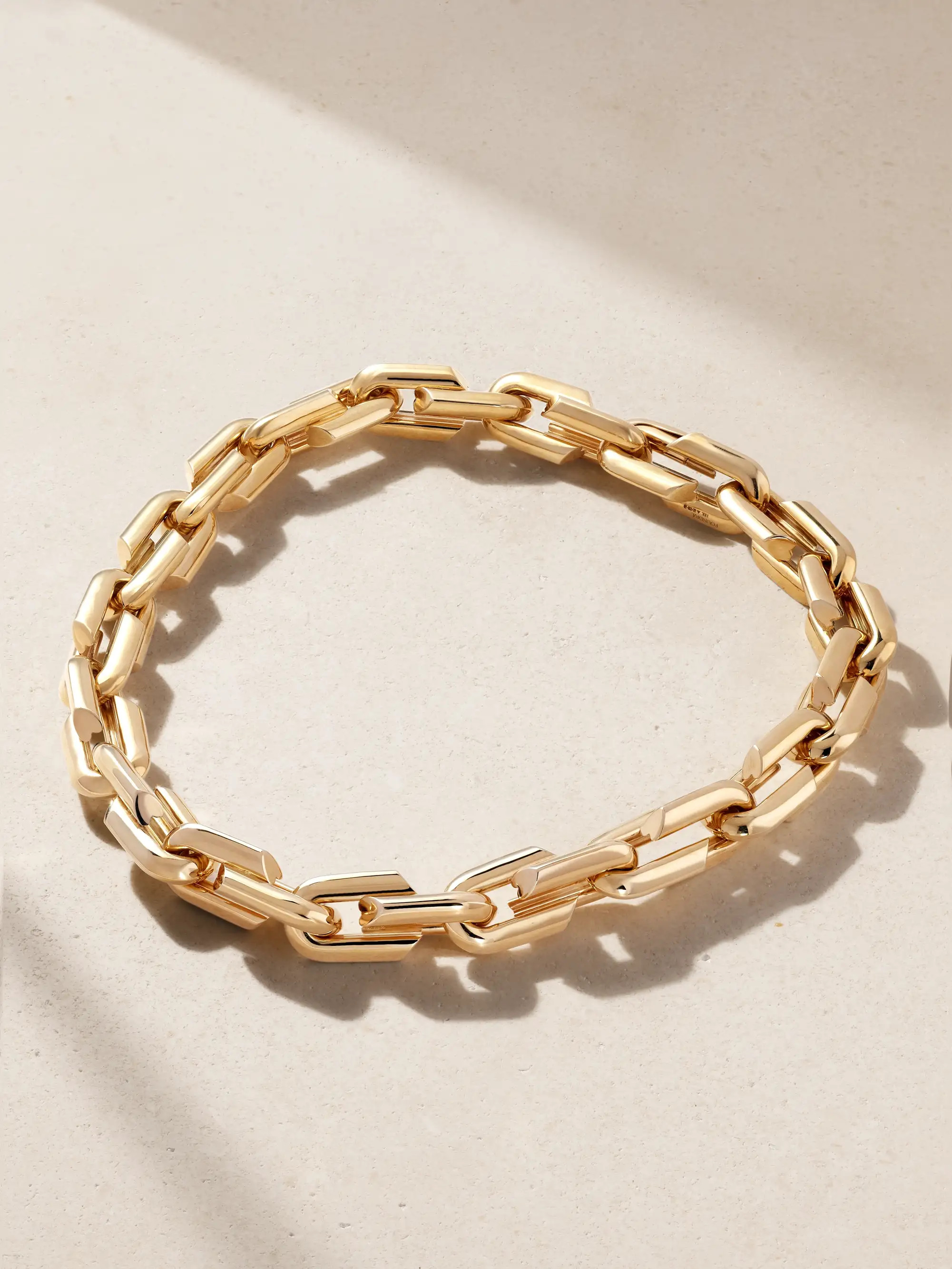 Gold Oversized Strong Hearts 18-karat gold necklace | FOUNDRAE | NET-A-PORTER | NET-A-PORTER (US)