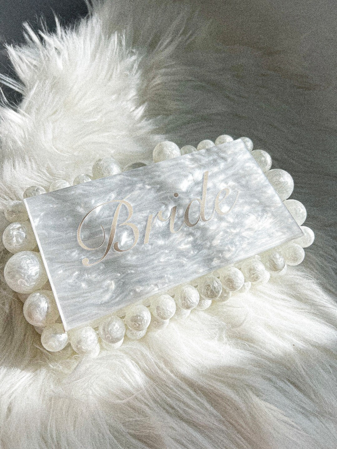 Acrylic Box Clutch | Personalized Clutch | Custom Clutch bag | Bridal Purse | Mrs Clutch | | Hone... | Etsy (US)