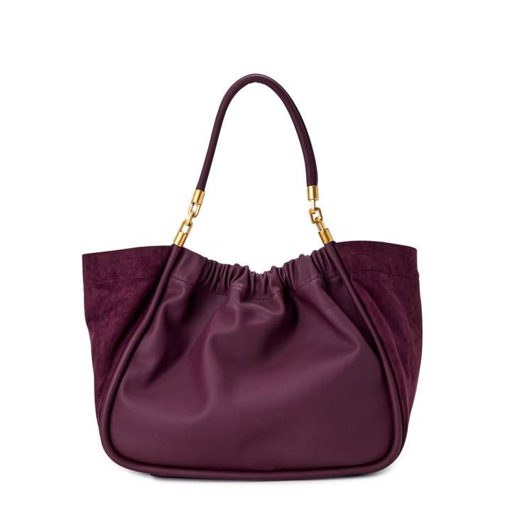 Scoop Women's Sueded Tote Bag Purple | Walmart (US)
