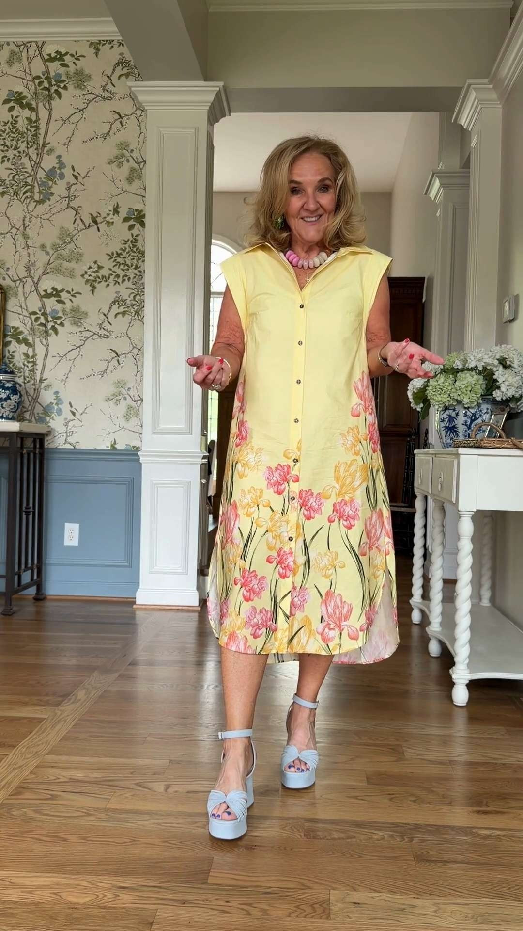 🫶Anthropologie 20% off code NANETTE20 ✨

A fresh floral shirt dress made for soft spring and summer days — minimal, effortless, and easy to style. Perfect for brunch, weekend strolls, or even a sweet Mother’s Day moment.

Enjoy 20% off with NANETTE20 🤍 

 #LTKOver40