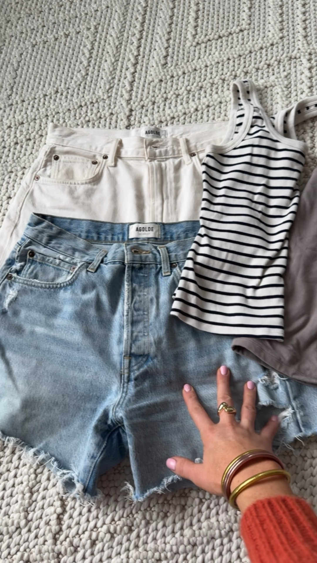 Warm weather vacation must-have’s: denim shorts (white + blue) seamless + fitted, ribbed cotton tanks + nipple covers so I don’t have to worry about bra straps + get a comfy + smooth fit 😉

#LTKOver40 #LTKFindsUnder50 #LTKStyleTip
