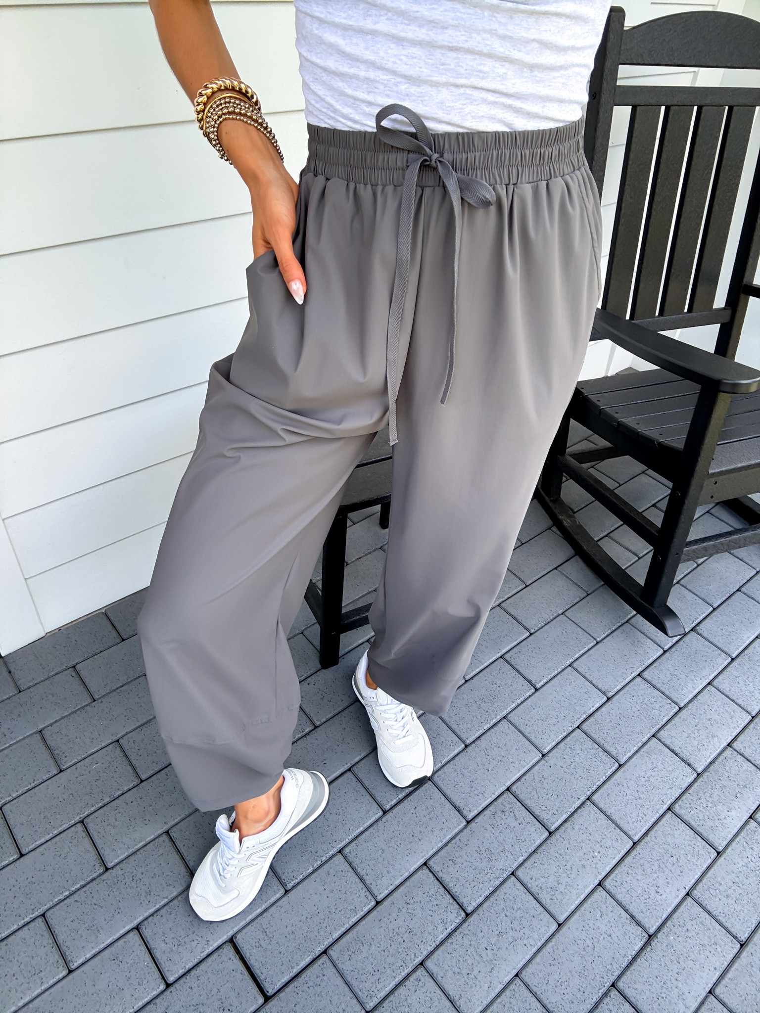 Wearing a size small in drapey pants, cardigan and xsmall built in bra t-shirt

#LTKgrwm #LTKootd #LTKTravel