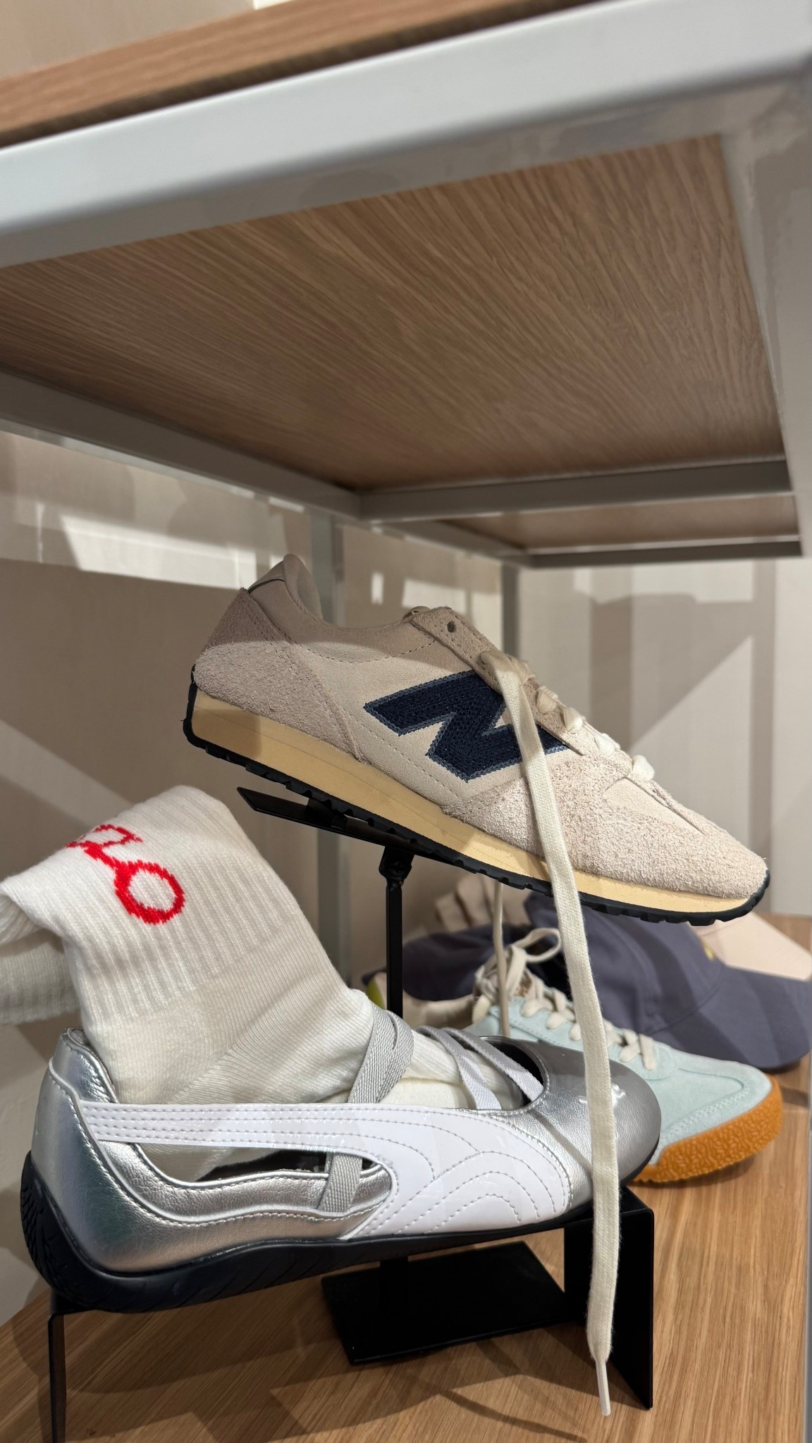 New balance sneakers 

#LTKmomlife #LTKootd #LTKActive