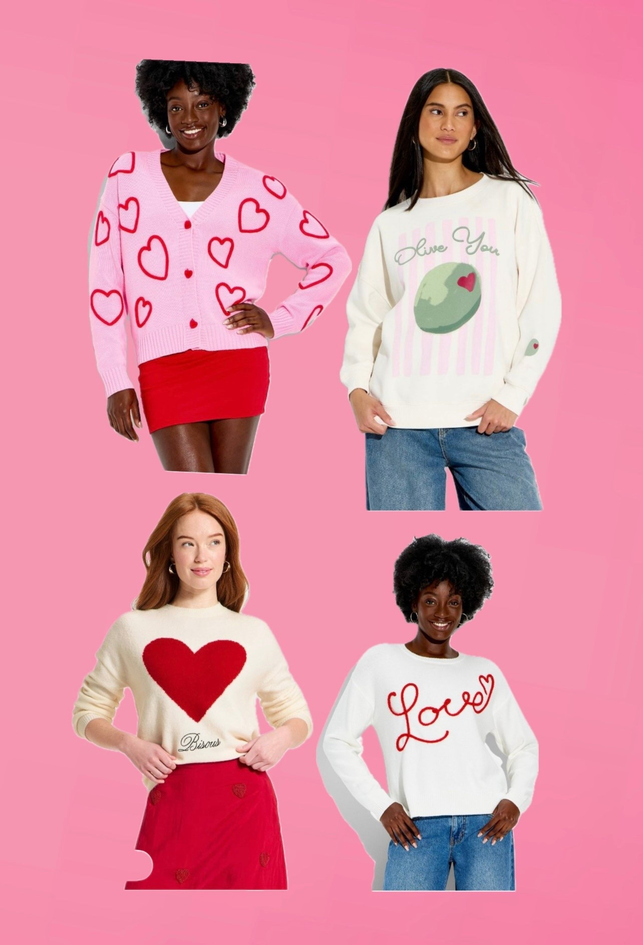 Do you have your Valentine’s Day sweater picked out?

#LTKSeasonal #LTKFindsUnder50 #LTKOver40