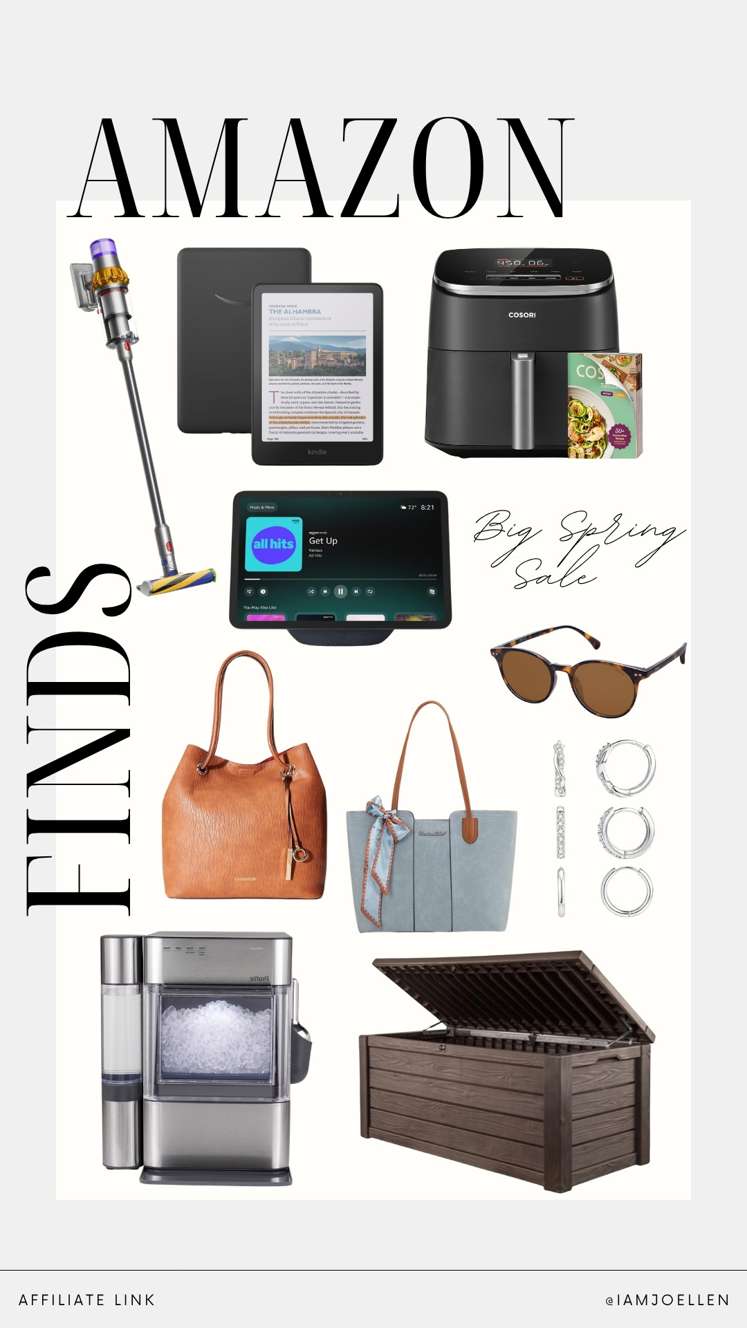 Amazon finds! From a powerful vacuum to a versatile air fryer, these items are perfect for your home. Everything linked for easy shopping! 🛒🏡 #HomeEssentials #AmazonHaul 

 #LTKdayinmylife #LTKHome #LTKSaleAlert
