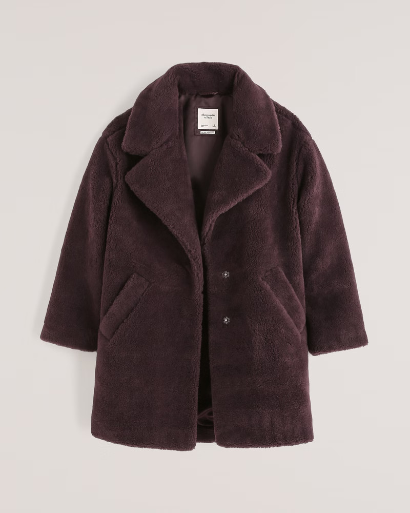 A&F Teddy Coat | Abercrombie & Fitch (US)