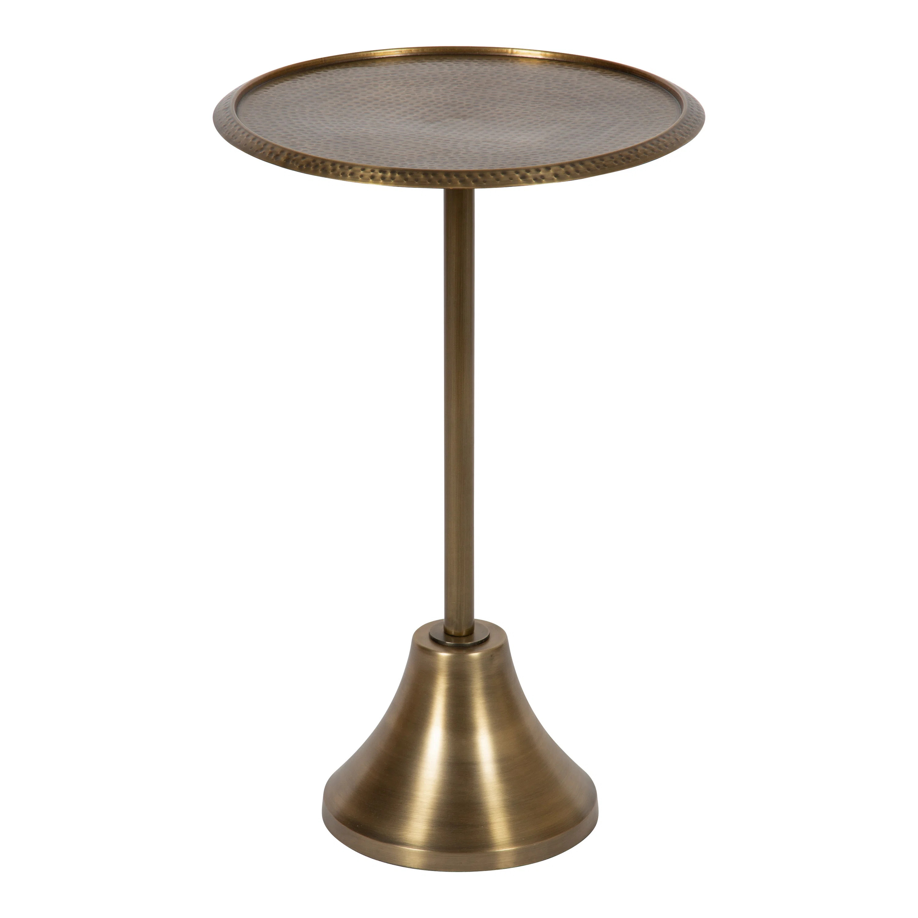 Dakota Fields Alex-May Iron Pedestal End Table & Reviews | Wayfair | Wayfair North America