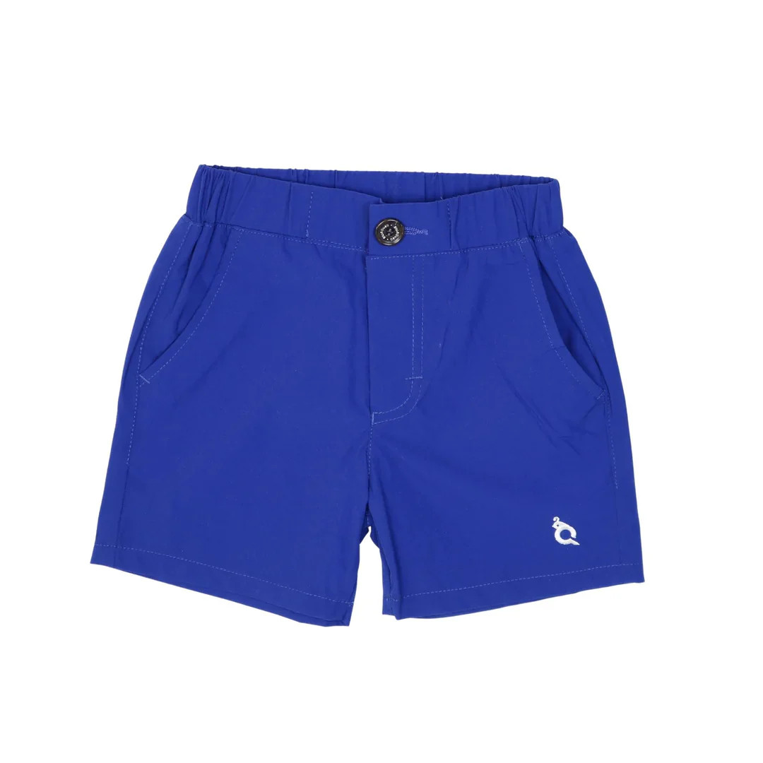BlueQuail Navy Blue Boys Shorts | JoJo Mommy