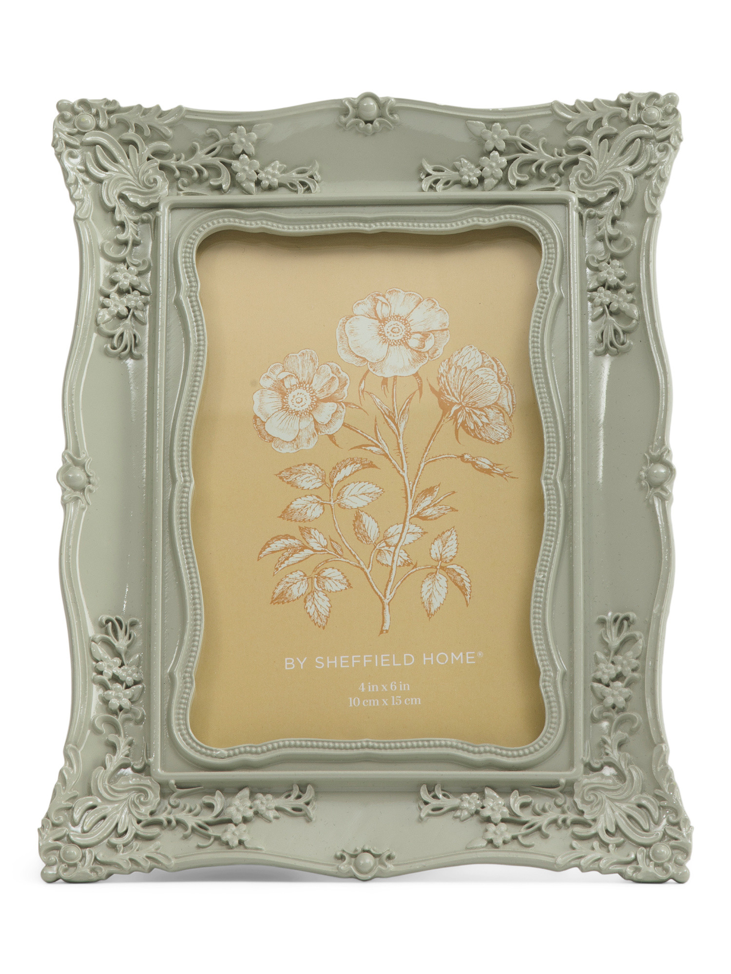 4x6 Scroll Scalloped Tabletop Picture Frame | TJ Maxx