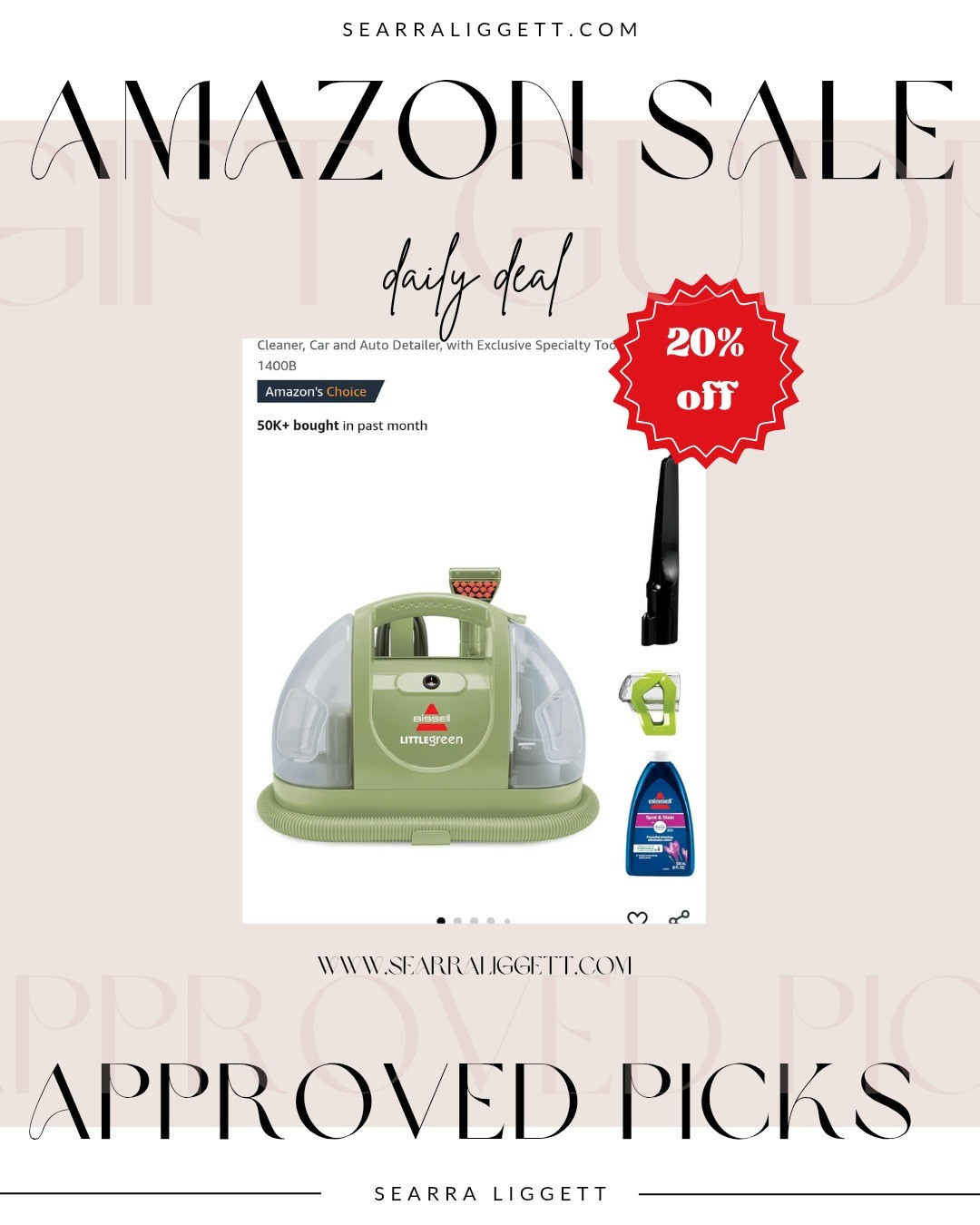 Sale alert!Amazon daily deal, our carpet cleaner is 20% off! Perfect for spot cleaning, rugs, and the carJust $99 now

#LTKSaleAlert #LTKFindsUnder100 #LTKFamily