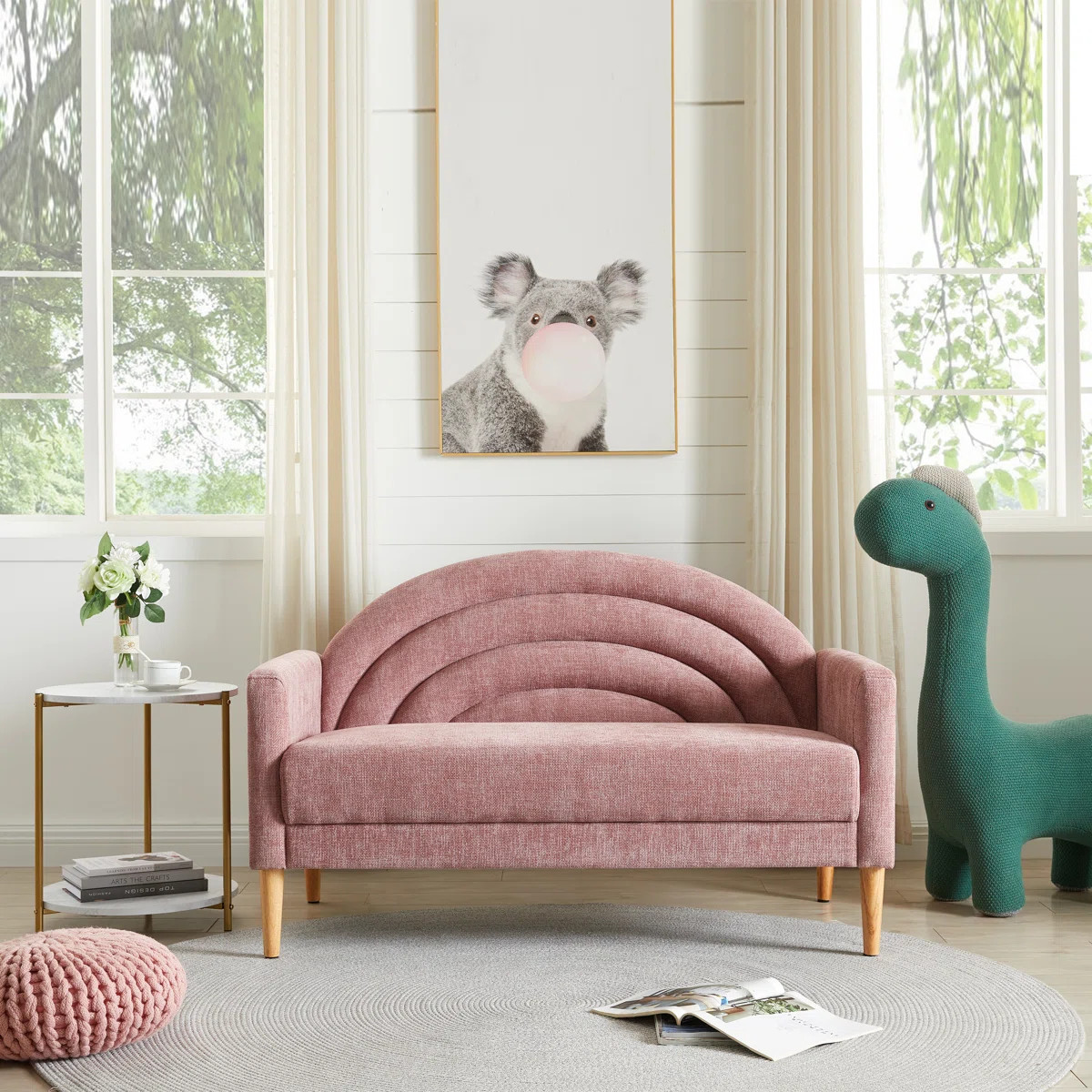 Michala Upholstered Loveseat | Wayfair North America