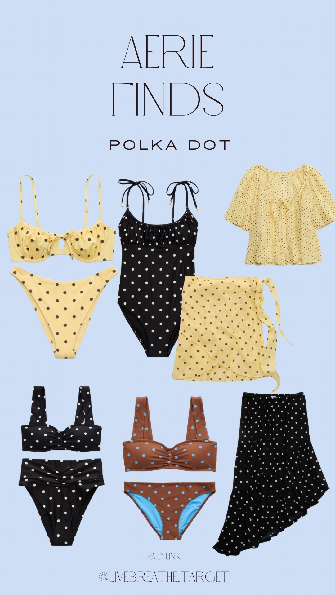 Trending polka dot! Aerie 

#LTKOver40 #LTKSeasonal #LTKootd