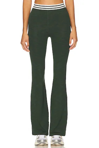 Splits59 Raquel Active Rib Flare Legging in Heather Military from Revolve.com | Revolve Clothing (Global)