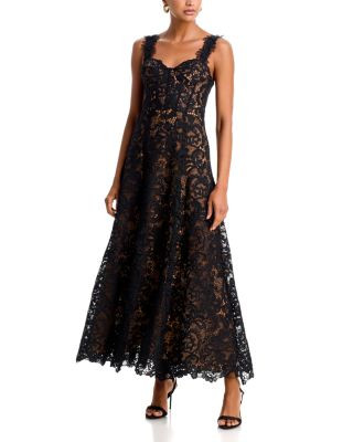 Aqua Lace Bustier Maxi Dress - Exclusive | Bloomingdale's (US)