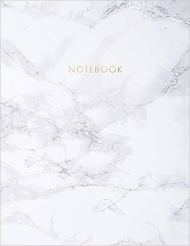 Notebook: Elegant White Marble with Gold Lettering - Marble & Gold Journal | 150 College-ruled Pa... | Amazon (US)