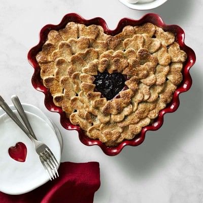 Emile Henry Ruffled Heart Dish | Williams-Sonoma