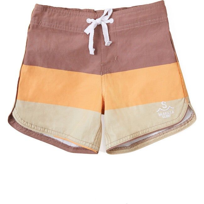 Triple Scoop, Caramel Boardshorts - Seaesta Surf Swim | Maisonette | Maisonette