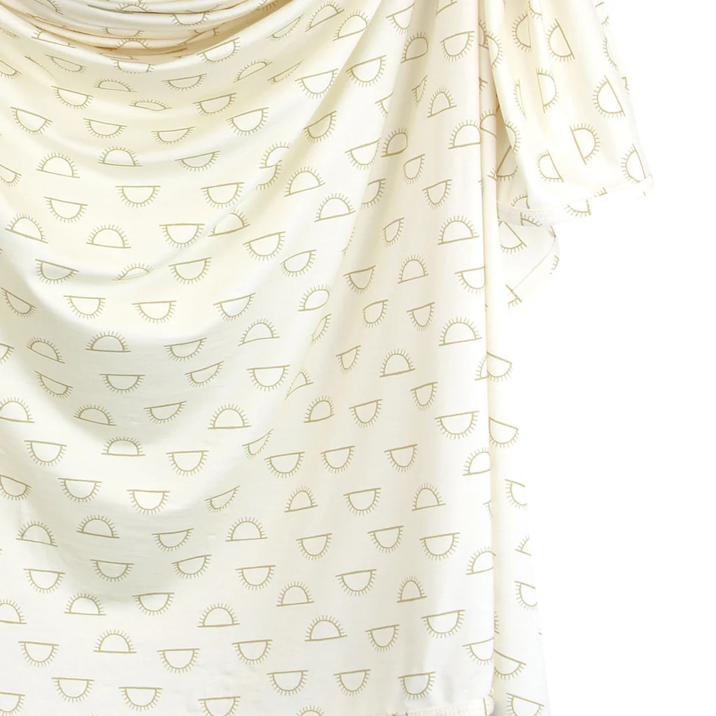 Golden Swaddle Blanket | Lou Lou & Company