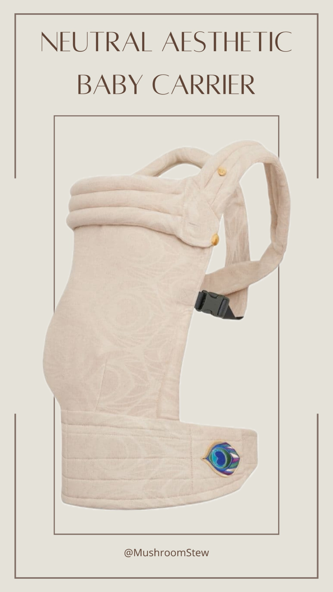 My favorite neutral aesthetic baby carrier. We invested in this piece with my first son and used it nonstop for the first 7 months of his life. We know use it nonstop with our second son. Pricey but worth every penny!

#LTKbaby #LTKMostLoved #LTKbump