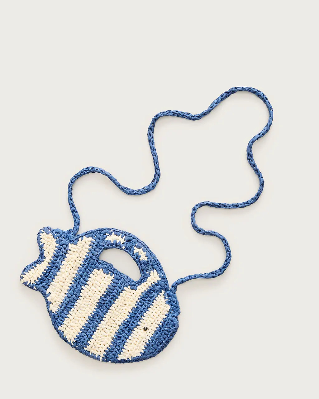 Girls' fish purse in faux raffia | J. Crew US