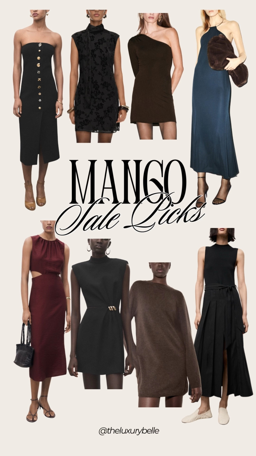 Mango sale picks—dress edition! 

#LTKHoliday #LTKSaleAlert #LTKSeasonal