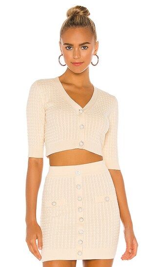 Lovers + Friends Bella Cardigan in Cream - Cream. Size M (also in L). | Revolve Clothing (Global)