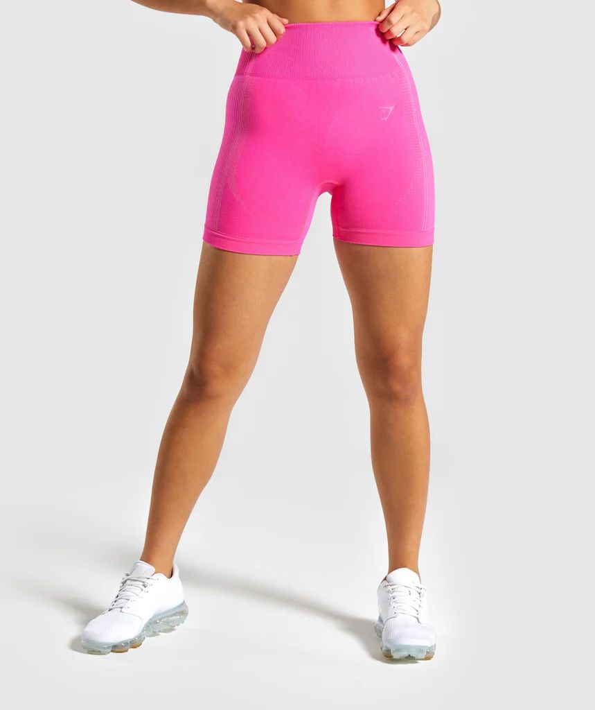 Gymshark Ultra Seamless Shorts - Cyber Pink | Gymshark