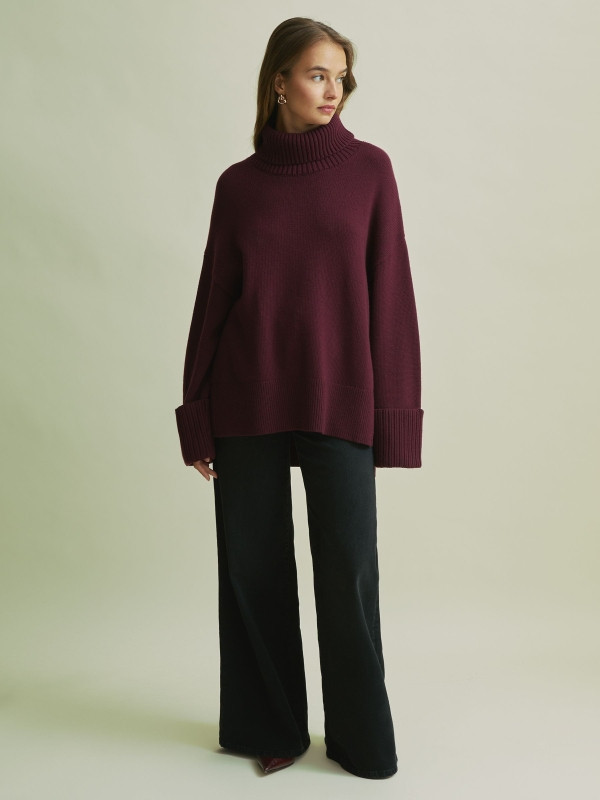 Florere
                Florere Roll Neck Jumper | Reiss UK