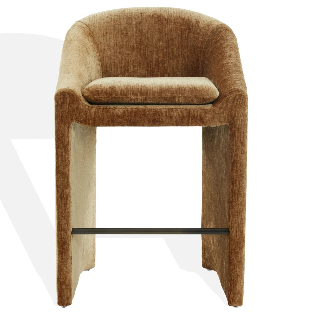 Oshawa Upholstered Chenille Bar and Counter Stool | Wayfair North America