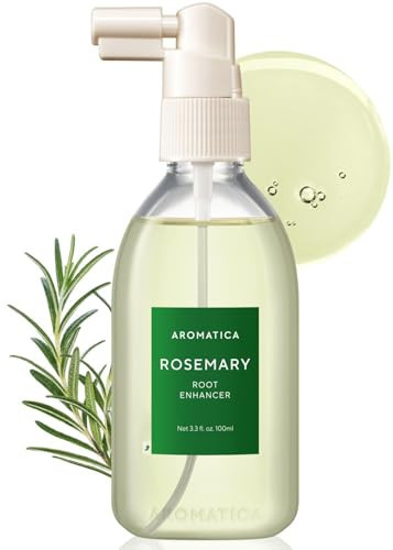 AROMATICA Root Enhancer Rosemary Water Spray for Hair Growth – Korean Hair Care Oil for Scalp Detox – Flaky & Itchy & Dry Scalp Treatment – Free from Sulfate, Silicone, and Paraben (3.38oz) | Amazon (US)
