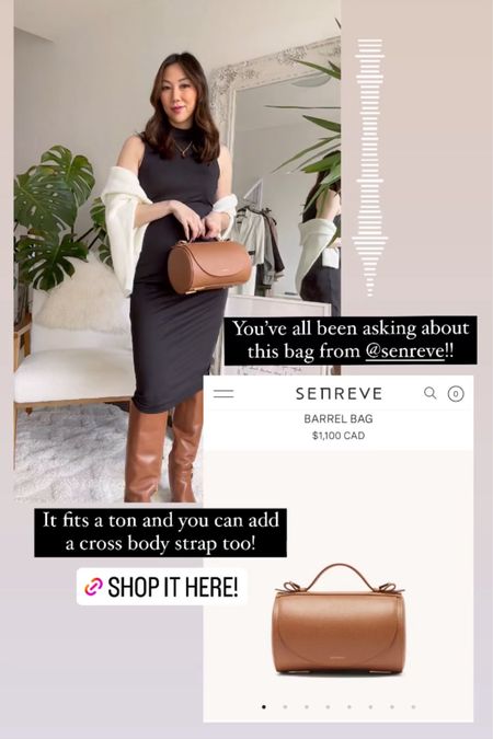 My favourite bag of the moment this barrel bag from Senreve. This is such a cute accessory that you can wear in so many different ways. You can use it as a handbag or had a longer strap to make it a shoulder bag or a cross body. It comes in three colours and two sizes!  

#LTKstyletip #LTKbump #LTKitbag