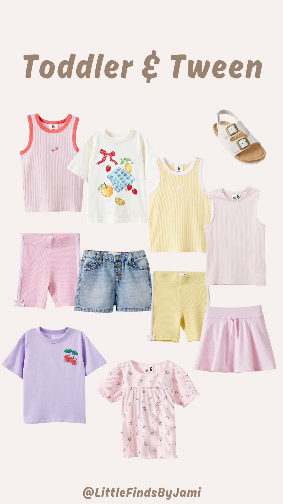 Little kids finds. Girl mom. Tween and toddler mix and match. Tank tops. Shorts. Cotton on kids. Summer. 

#LTKootd #LTKmomlife #LTKKids