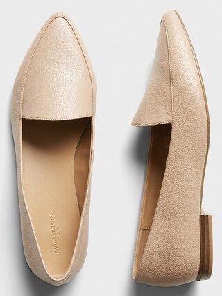 Textured Pointed Toe Loafer | Banana Republic Factory