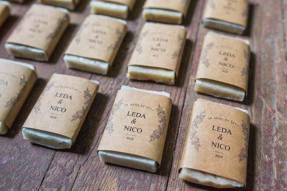 Mini Wedding Soap Favors  Rustic Guest Soaps  Choose your | Etsy | Etsy (US)