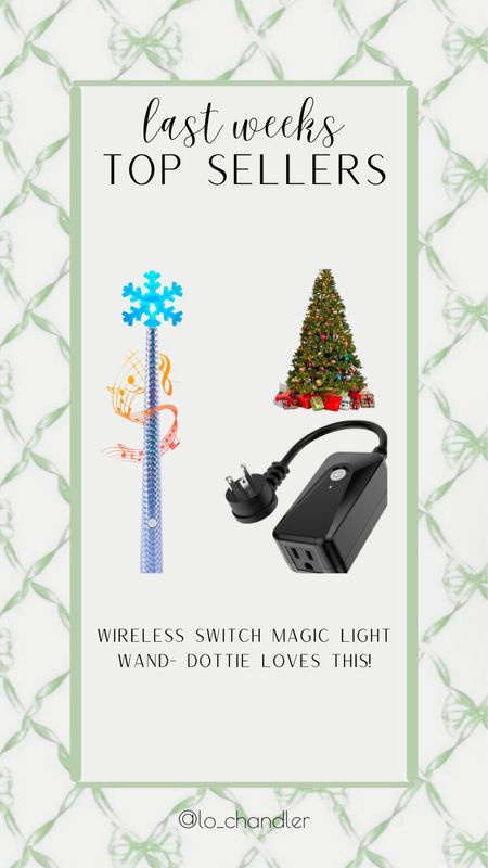 Me and Dottie have been loving having this to turn on the Christmas tree lights! So fun especially with little ones!




Top sellers
Favorites 
Best sellers
Top jeans
Top toys 
Top gifts 


#LTKfamily #LTKHoliday #LTKSeasonal